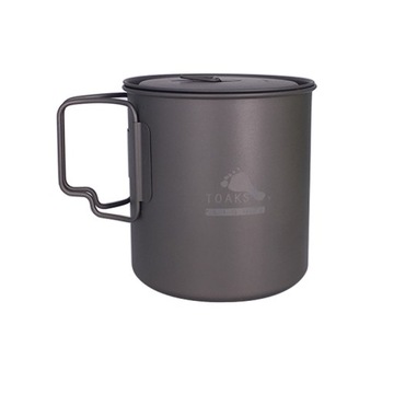 POT-750ml TOAKS tytanowy odkryty garnek kempingowy
