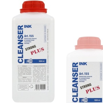 CLEANSER INK STRONG PLUS 1000мл ДЛЯ РЕМОНТА ПРИНТЕРНЫХ ГОЛОВОК, СОПЕЛ, КАРТРИДЖЕЙ