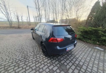 Volkswagen Golf VII Hatchback 3d 1.6 TDI-CR DPF 105KM 2013 Volkswagen Golf Volkswagen Golf 1.6 TDI BlueMotion Technology DSG Comfortl, zdjęcie 4