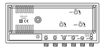 Spacetronik SPA-V2U42X2 строительный усилитель DVB-T