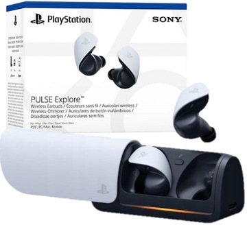 Słuchawki bezprzewodowe douszne Sony PlayStation 5 Pulse Explore