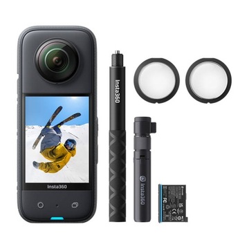 Insta360 X3 Creator Kit |zestaw z kijkiem 120cm oraz obrotnicą Bullet Time