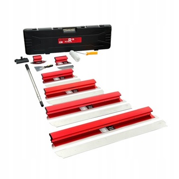 НАБОР ФИНИШНОЙ АЛЮМИНИЕВОЙ ШПАТКИ R 30|40|60|80|100CM WERTEC