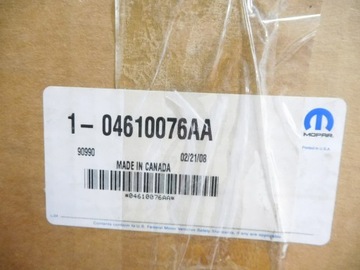 HMOTA OTEPLOVACÍ SEDADLA MOPAR JEEP COMPASS OE 4610076AA