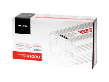 Преобразователь BLOW 12 В/230 В V1000/500 Вт