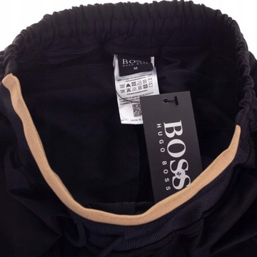 Spodnie męskie dresowe HUGO BOSS 100% BAWEŁNA czarne L