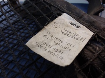 PEUGEOT PARTNER II MŘÍŽKA KUFRU