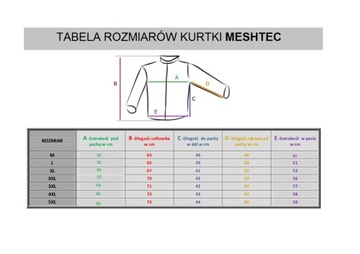 MESHTEC BLACK ZINC KURTKA LETNIA MOTOCYKLOWA MESH XXL