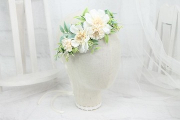 Причастный венок, цветочная повязка на голову