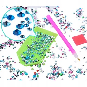 АЛМАЗНАЯ ВЫШИВКА 5D 1000 АЛМАЗ 12 КАРТИН ПРОСТРАНСТВО