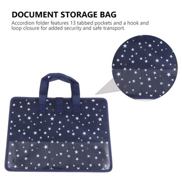 Пластиковая папка для документов, расширяемая и портативная.