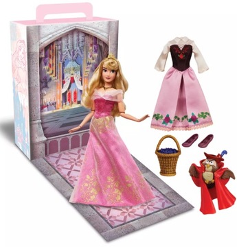 DISNEY Lalka AURORA ŚPIĄCA KRÓLEWNA Ubranka