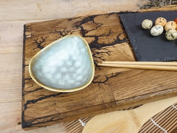 Drewniana Deska do Serwowania Sushi Zestaw Komplet