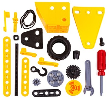 СТРОИТЕЛЬНЫЕ БЛОКИ СТРОИТЕЛЬНАЯ ТЕХНИКА ЭКСКАВАТОР 8 В 1