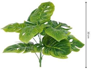 MONSTERY LEASTS ГУСТОЙ БУКЕТ ИЗ ИСКУССТВЕННЫХ ЛИСТЬЕВ 30СМ