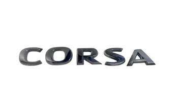 NÁPIS LOGO LITR ZNAKY KRYT KUFRU ZADNÍ OPEL CORSA F