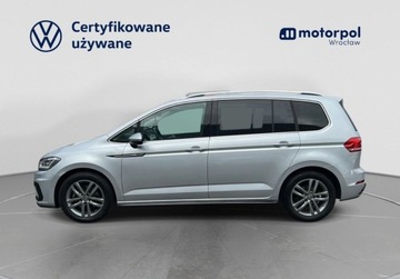 Volkswagen Touran III 1.5 TSI EVO 150KM 2023 Volkswagen Touran Highline Pakiety, ACC, Digital Cockpit, Kamera cofania,, zdjęcie 2