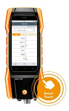 Комплект анализатора выхлопных газов Testo 300 с принтером