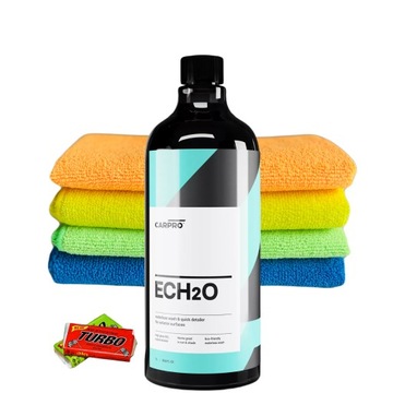 CarPro ECH2O 1000ml - Quick Detailer, Mycie bezwodne, Koncentrat GRATISY !