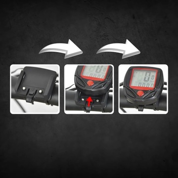 СВЕТОДИОДНЫЙ ВЕЛОСИПЕДНЫЙ СЧЕТЧИК 24 ФУНКЦИИ ПРОВОДНОЙ СПИДОМЕТР IP68 ДЛЯ ВЕЛОСИПЕДА