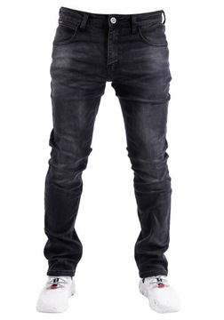 Spodnie męskie jeansowe klasyczne OLESSO r.35