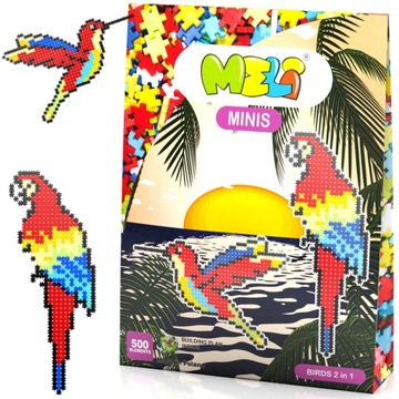 KLOCKI MELI MINIS BIRDS 2in1 500 elementów