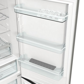 Gorenje NRK6192AXL4 NoFrost Inox CrispZone A++ Led холодильник 300л 185см