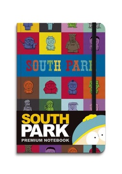 Notes South Park A5 Pamiętnik Notatnik 96k kropkowane linie na gumkę