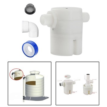 Тип автоматического водяного клапана 1/2 дюйма, поплавковый клапан