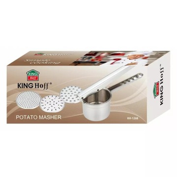 KINGHOFF KH СТАЛЬНОЙ КАРТОФЕЛЬНЫЙ ДАВИЛОК