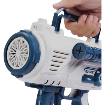 МЕГА БАЗУКА ДЛЯ ИЗГОТОВЛЕНИЯ МЫЛЬНЫХ ПУЗЫРЬКОВ ПУЛЕМЕТ ЖИДКОСТЬ