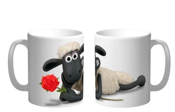 KUBEK BARANEK SHAUN + IMIĘ DZIECKA THE SHEEP 330ML