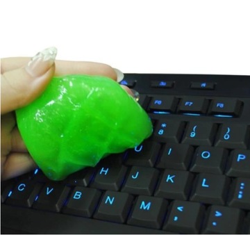 Эластиновый клей-гель для чистки клавиатуры мыши.