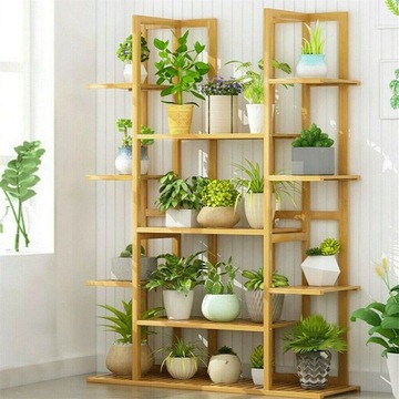 ПОДСТАВКА ДЛЯ РАСТЕНИЙ, ЦВЕТОВ, ДЕРЕВЯННАЯ ПОЛКА