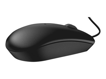Przewodowa mysz optyczna USB czarna MS116 570-AAIR/570-AAIS