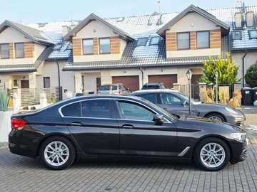 BMW Seria 5 G30-G31 Limuzyna 520d 190KM 2018 BMW Seria 5 Edition Luxury Line___520d 190KM Automat LED Skora Kamera Keyl, zdjęcie 8