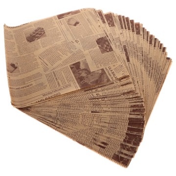 Papier do prania Food Pad Cheese Hamburger 100 arkuszy