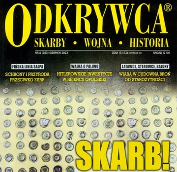ODKRYWCA 8/2022 RIESE LUDWIKOWICE SKANSEN WAŁCZ