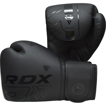 Боксерские перчатки RDX F6MB Black Matte Sparring Boxing Перчатки