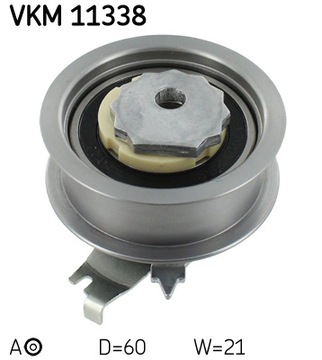 РОЛИК РЕМНЯ ГРМ SKF VKM 11338