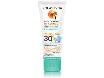 Krem na słońce Kolastyna na słońce 30 SPF 75 ml 150 g