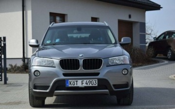 BMW X3 F25 SUV 2.0 20d 184KM 2011 BMW X3 2.0D 4x4 185KM Oryginal Lakier 2 KPL Alufelg Sprowadzony 2.0, zdjęcie 2