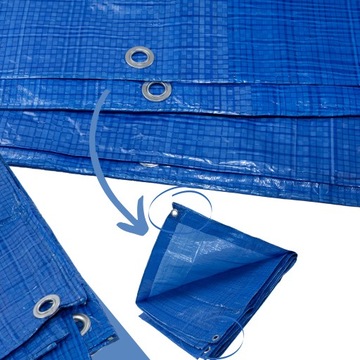 4x4 СИНИЙ БРЕЗЕНТ, УСИЛЕННОЕ ЗАЩИТНОЕ ПОКРЫТИЕ