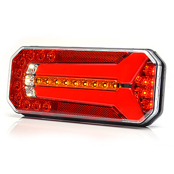 LAMPY TYLNE PRZYCZEPY ZESPOLONE LED 12V/24V ZESTAW
