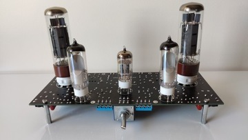 Ламповый усилитель SE EL34 KT88, комплект ECC83 EM80