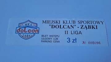 DOLCAN ZĄBKI BILET