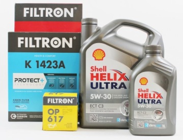 ZESTAW FILTRÓW+OLEJ 5W30 HYUNDAI TUCSON 1.6 T-GDi