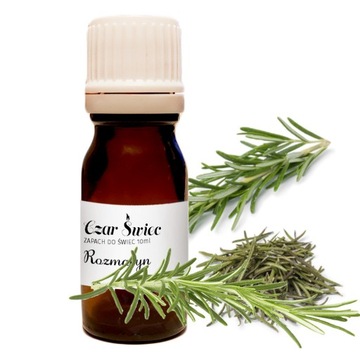 ZAPACH DO ŚWIEC W SZKLE - ROZMARYN (10ml)