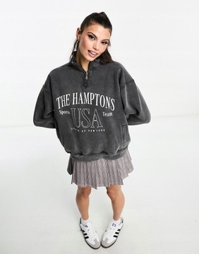 ТОЛСТОВКА С ПРИНТОМ БЕЗ КАПЮШОНА L