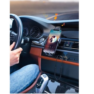 FM-ПЕРЕДАТЧИК АВТОМОБИЛЬНЫЙ АДАПТЕР BLUETOOTH 5.3 АУДИОПРИЕМНИК НА AUX USB